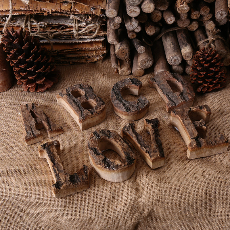 Home Bar Setup - Wooden Letters Home Decor Alphabet Number