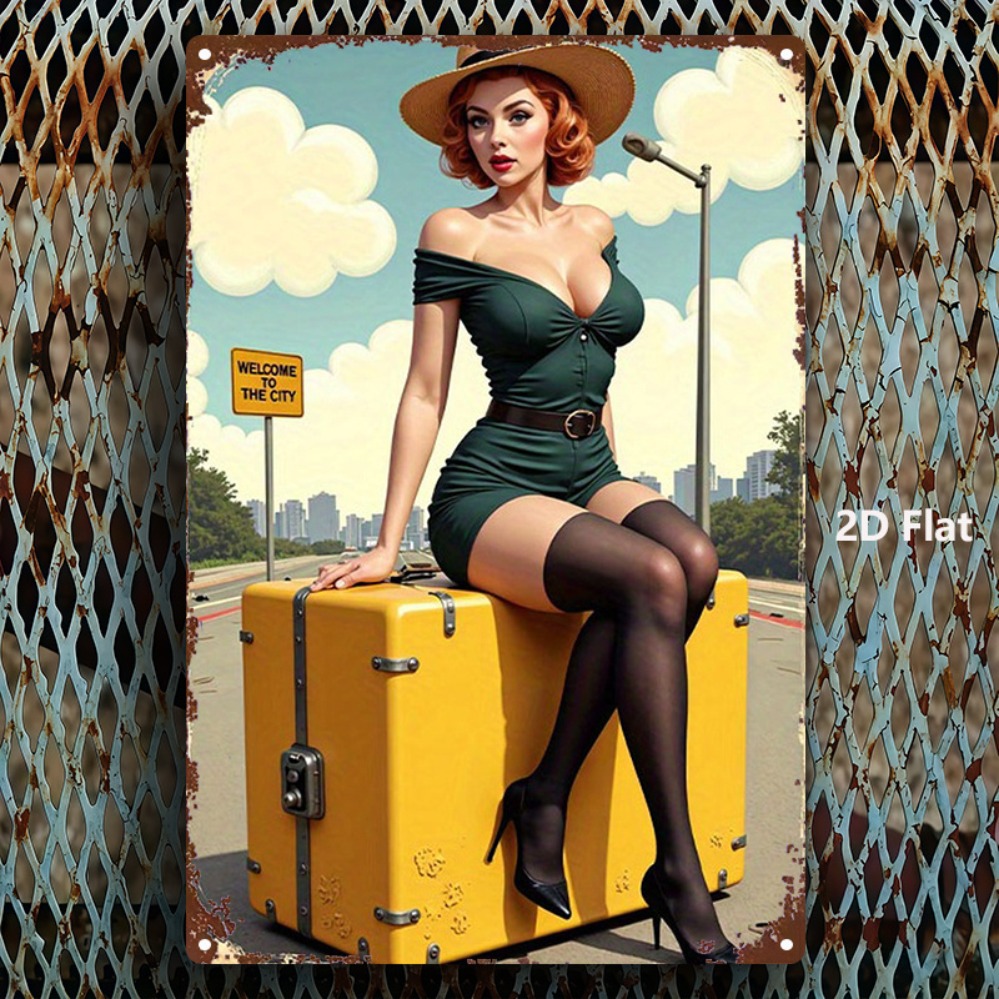Vintage Beauty with Suitcase M – обзор и цена Home Bar And Kitchen