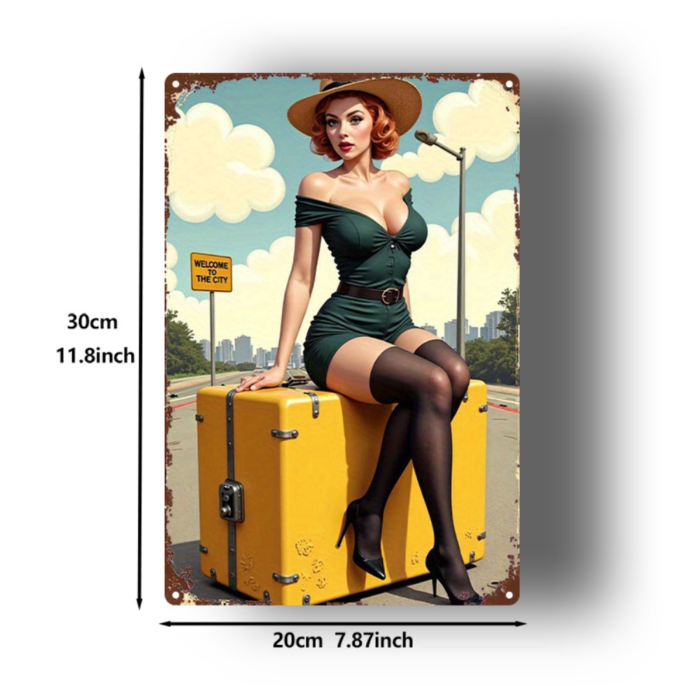 Vintage Beauty with Suitcase M – обзор и цена Home Bar And Kitchen