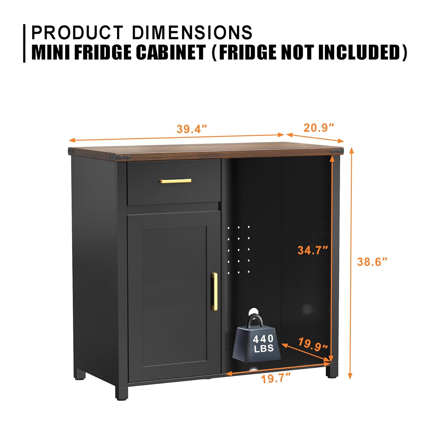 Coffee Bar Cabinet with Mini F – обзор и цена Home Bar And Fridge