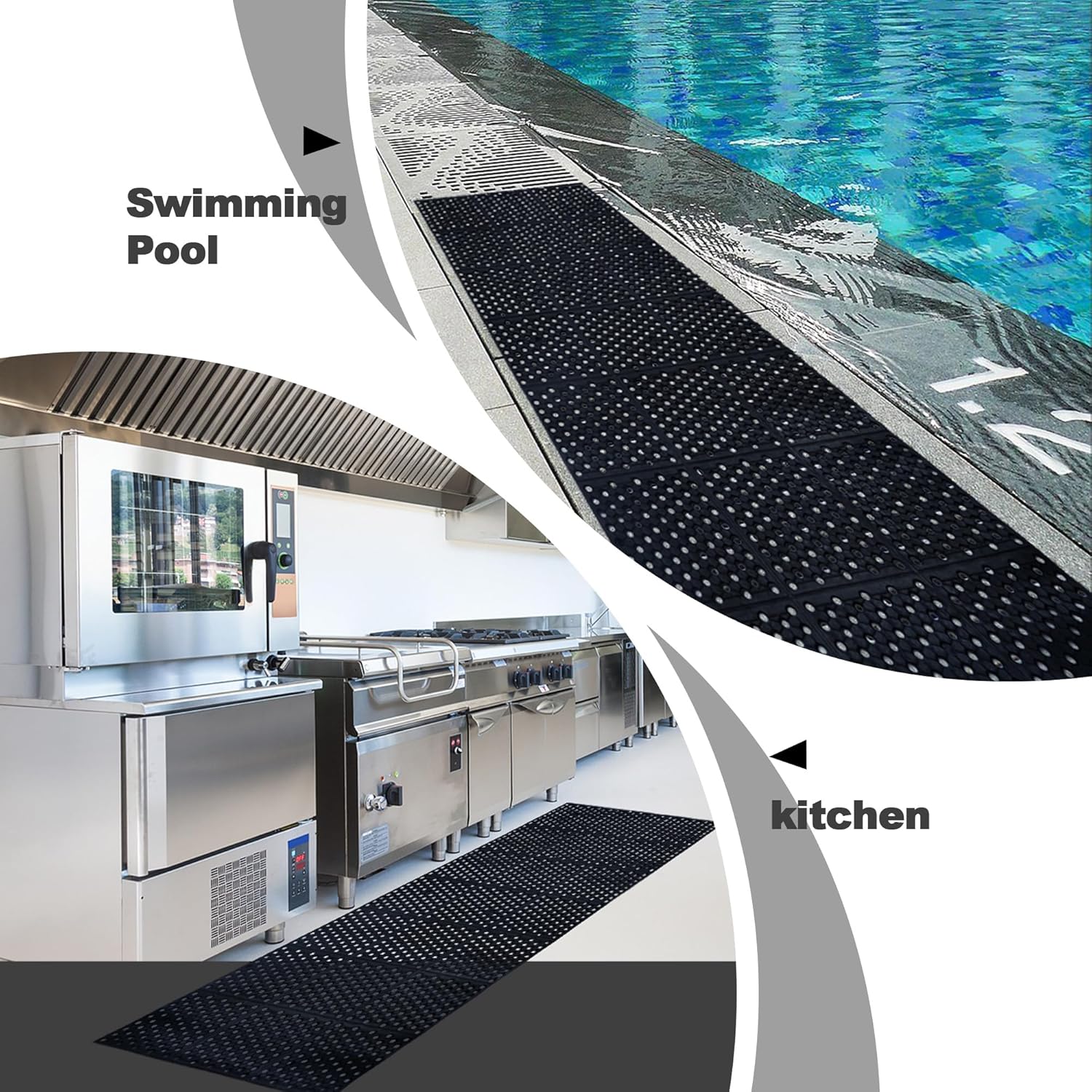 Commercial Anti-Fatigue Draina – обзор и цена Bar Mat Rubber