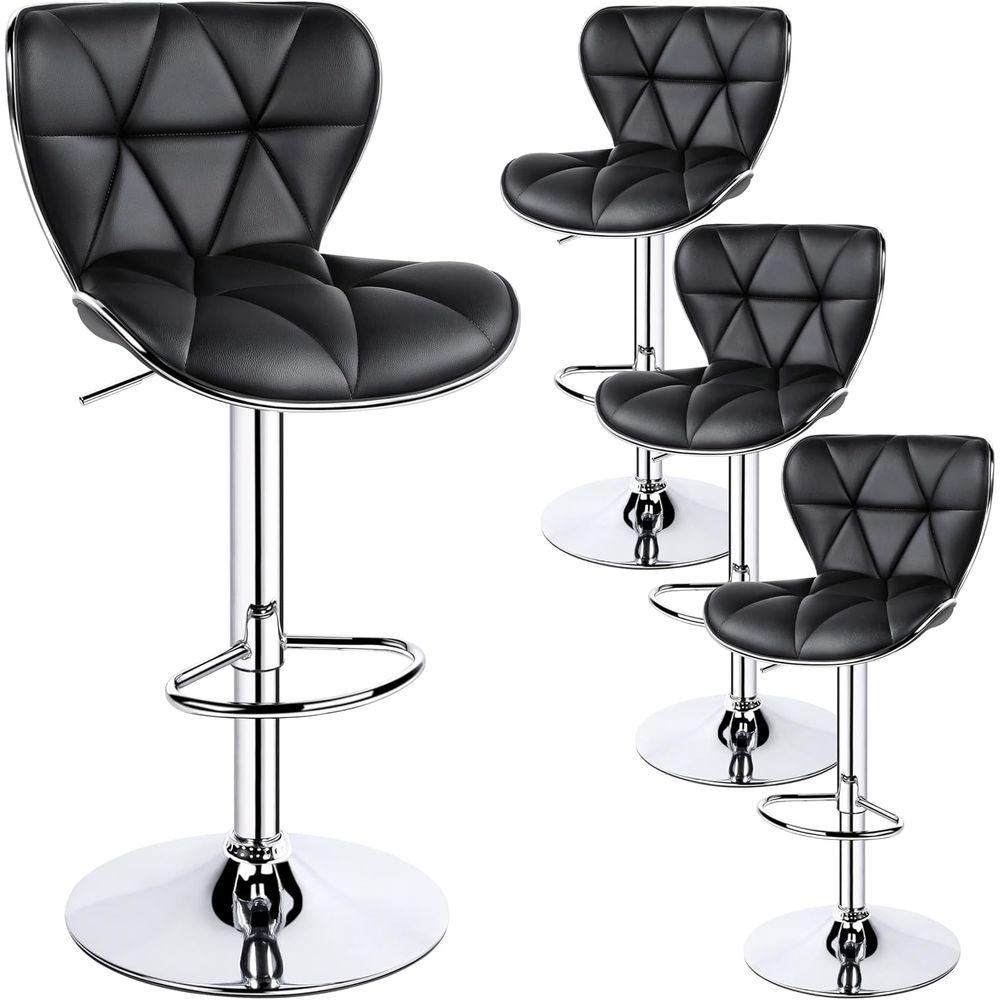 Set of 4 Adjustable Swivel Bar – обзор и цена Home Bar Stools