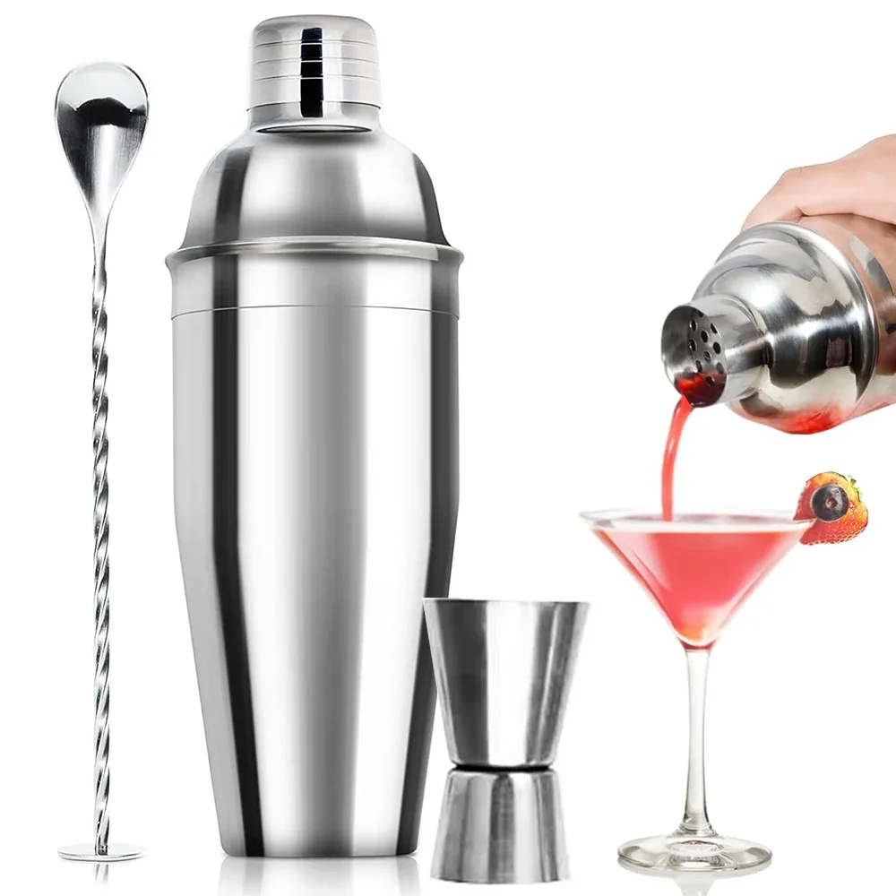 3/6pcs Cocktail Shaker Stainle – обзор и цена Boston Shaker Set