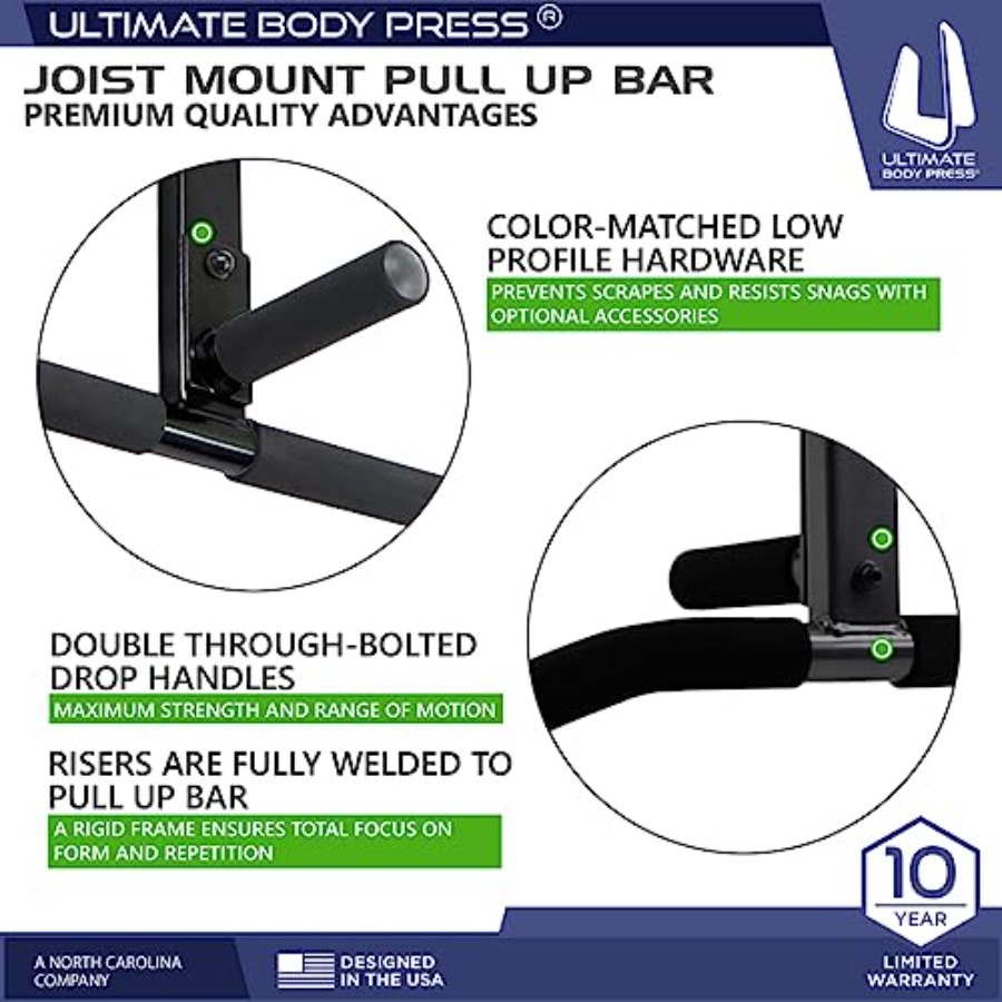 Joist Mount Pull Up Bar for Ho – обзор и цена Home Bar And Gym