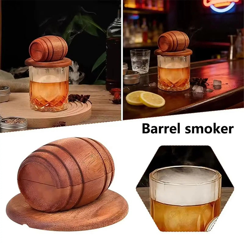 Wooden Cocktail Smoker Kit Smo – обзор и цена Smoking Gun Kit