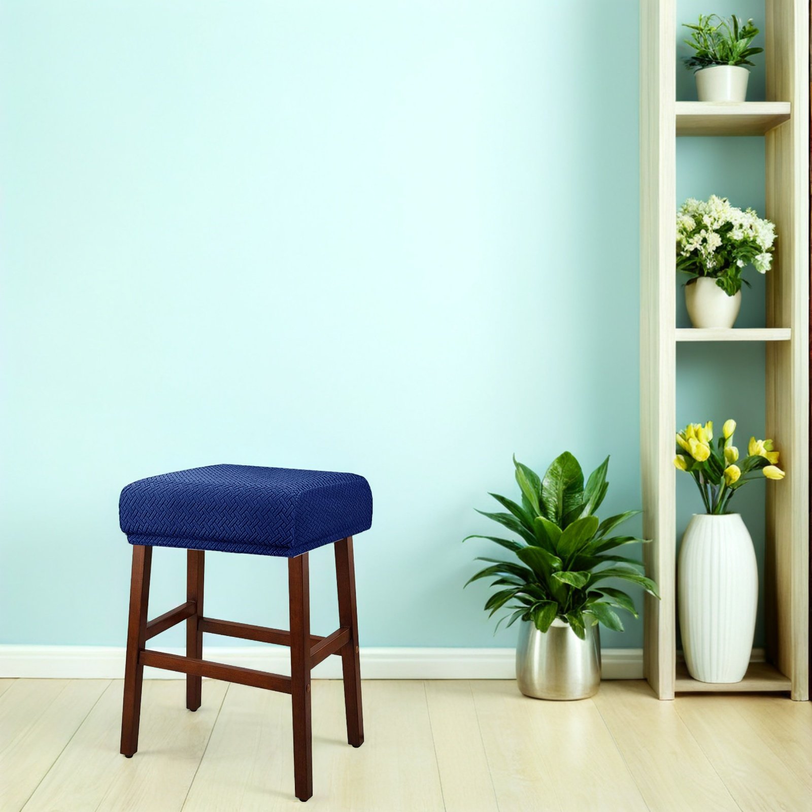 Rectangle Stool Cover Elastic  – обзор и цена Home Bar Stools