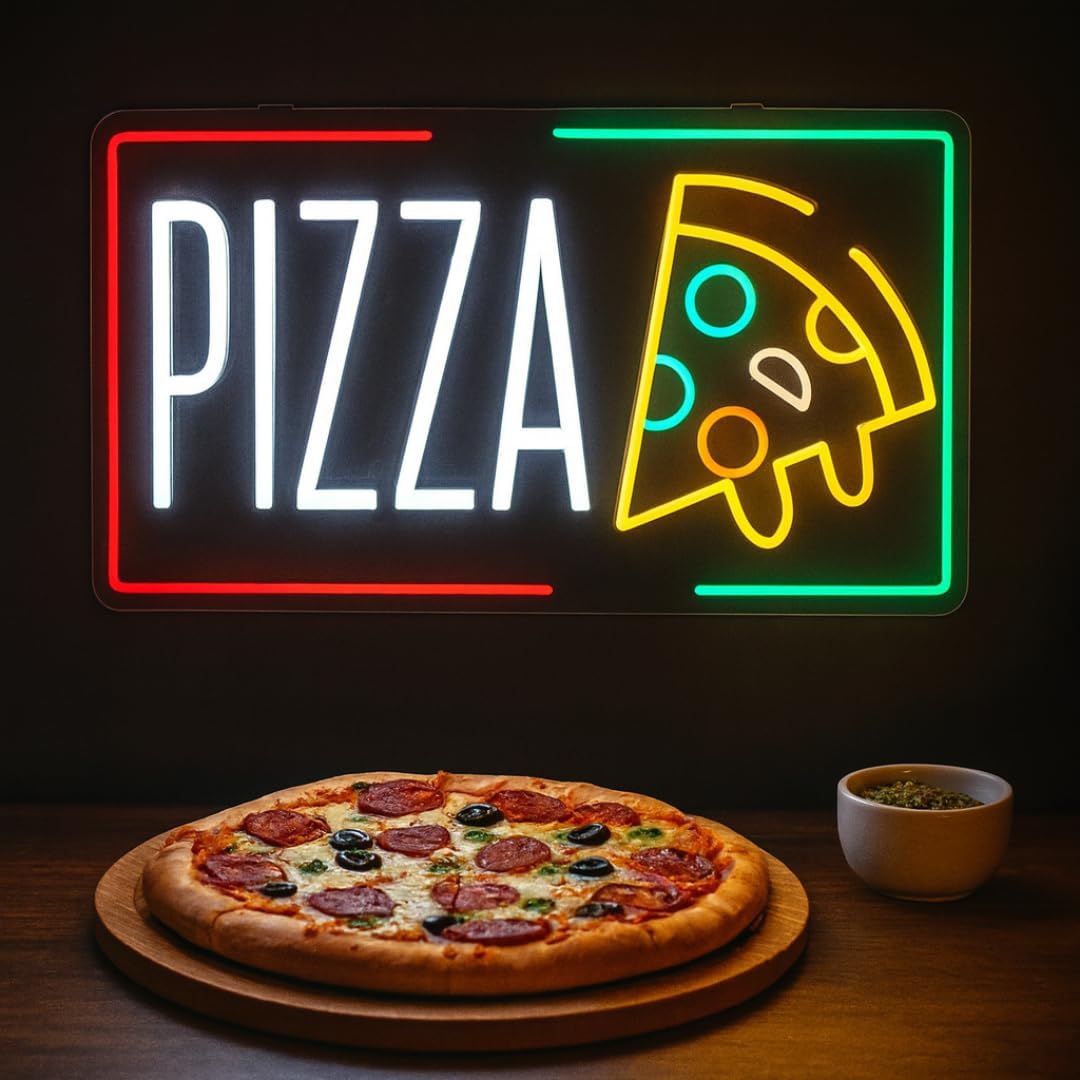 Pizza Neon Sign Business USB L – обзор и цена Home Bar And Kitchen