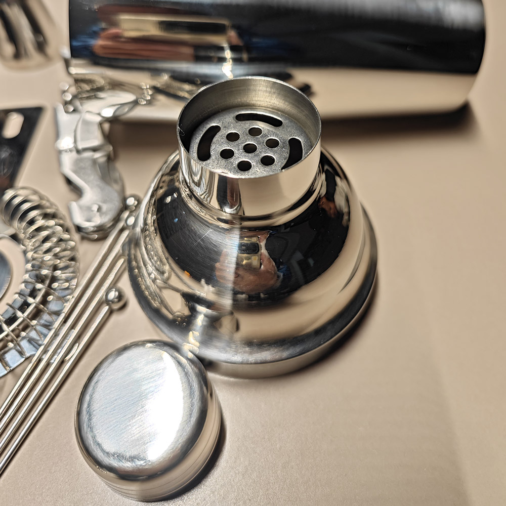UPORS Stainless Steel Cocktail – обзор и цена Boston Shaker Set