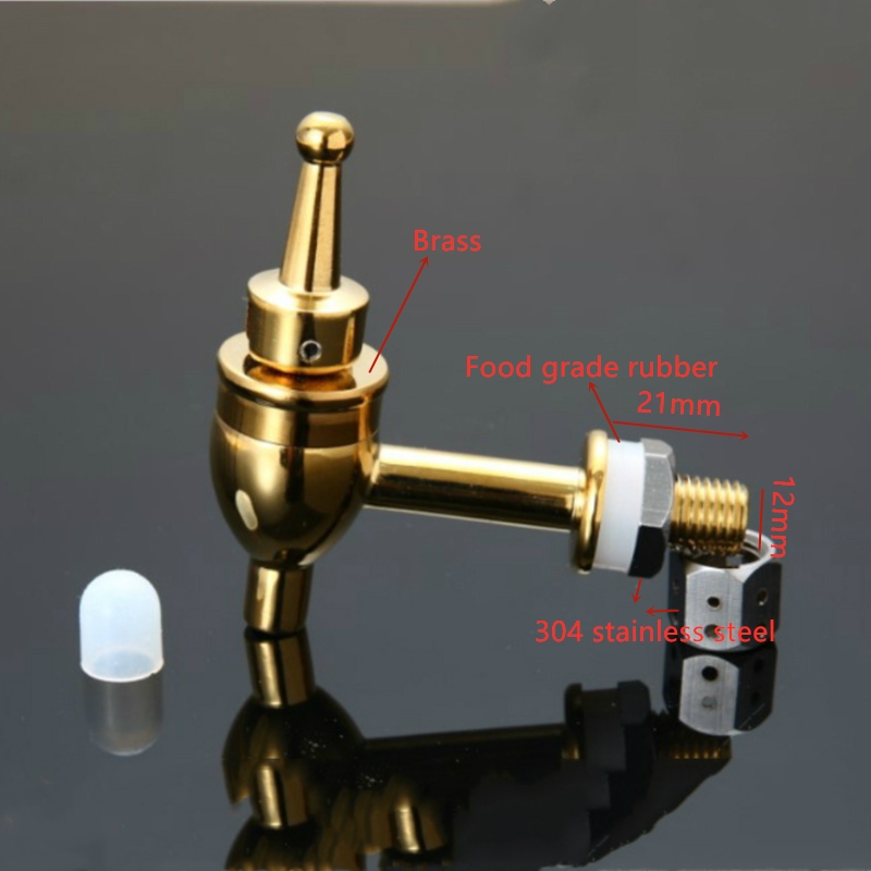 Copper Wine Barrel Spigot Beve – обзор и цена Home Bar And Fridge