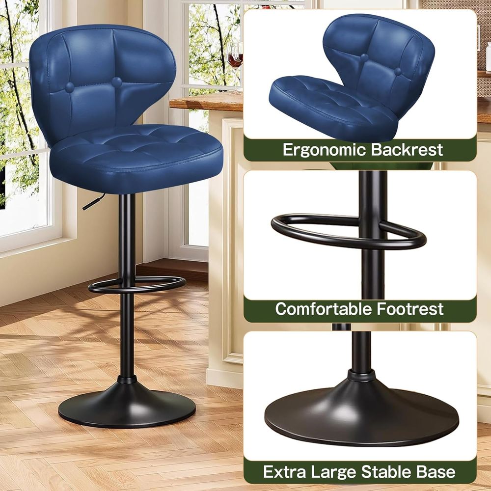 Set of 6 Adjustable Swivel Bar – обзор и цена Home Bar Stools