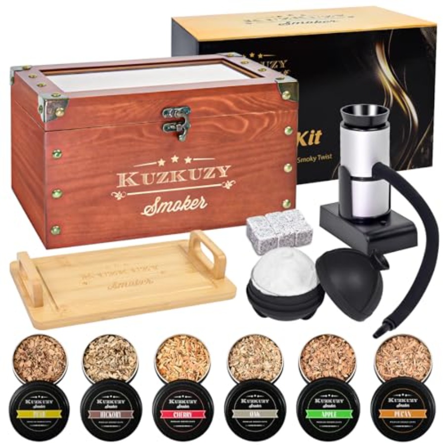 Cocktail Smoker Kit - Whiskey  – обзор и цена Smoking Gun Kit