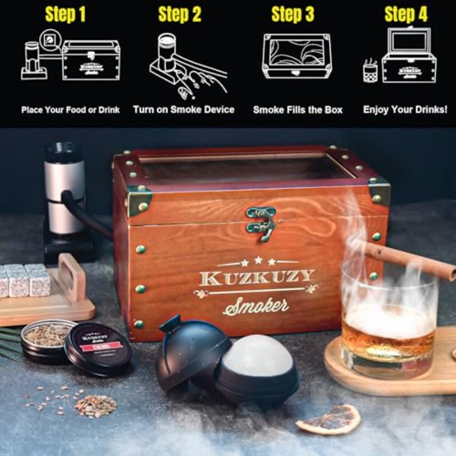 Cocktail Smoker Kit - Whiskey  – обзор и цена Smoking Gun Kit