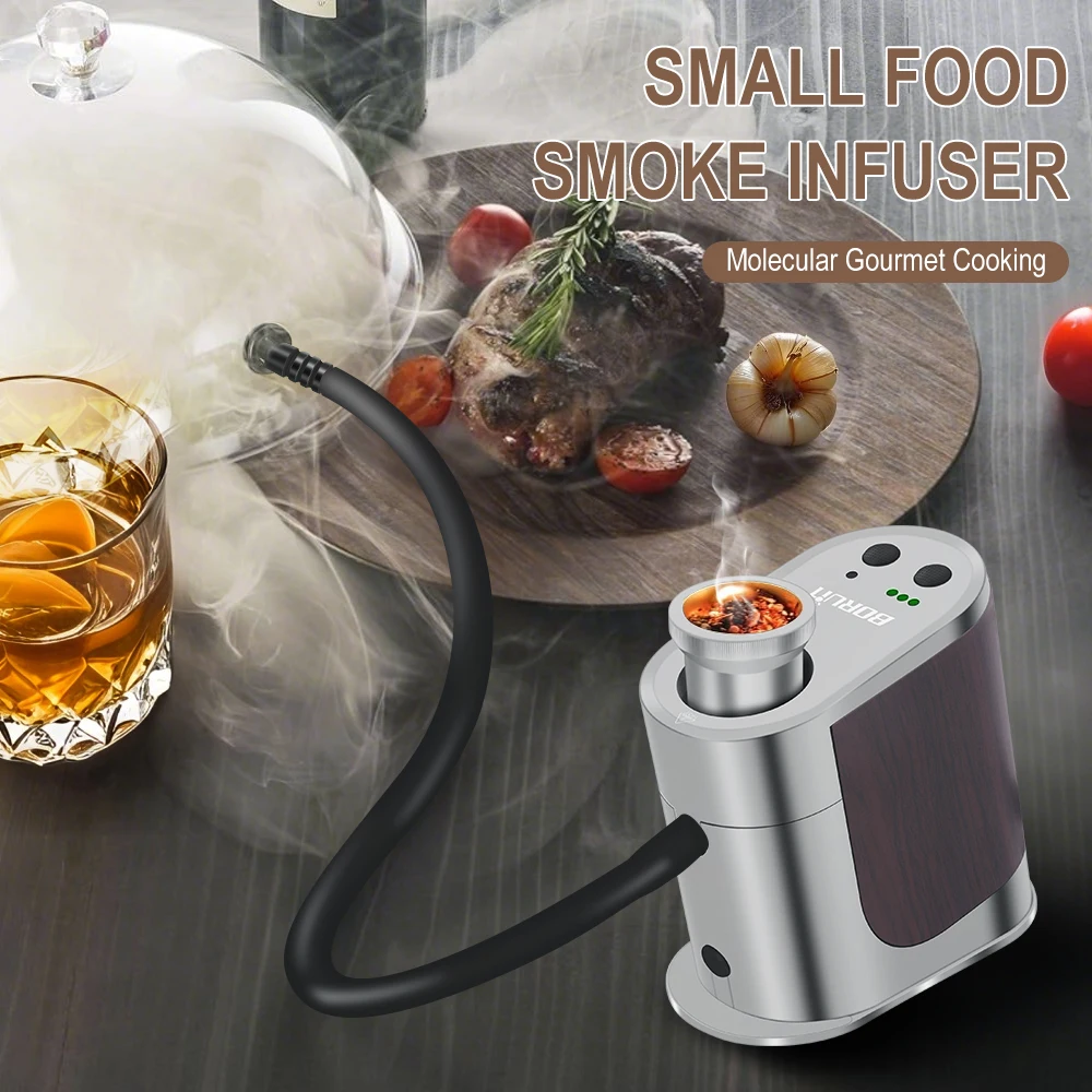 BORUiT New Portable Food Cold  – обзор и цена Smoking Gun Kit