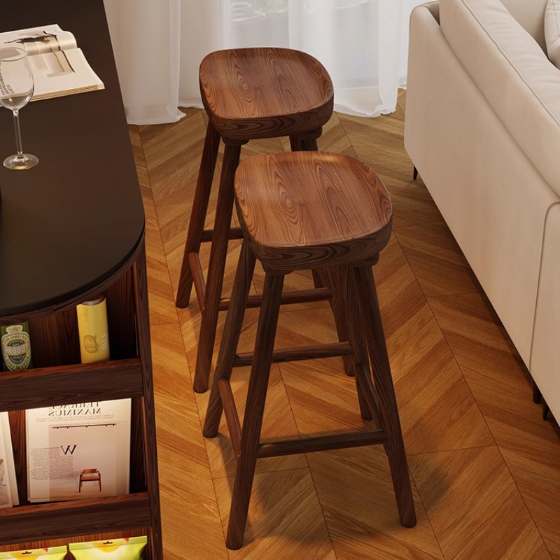Solid Wood Curved Bar Stool Hi – обзор и цена Home Bar Seating