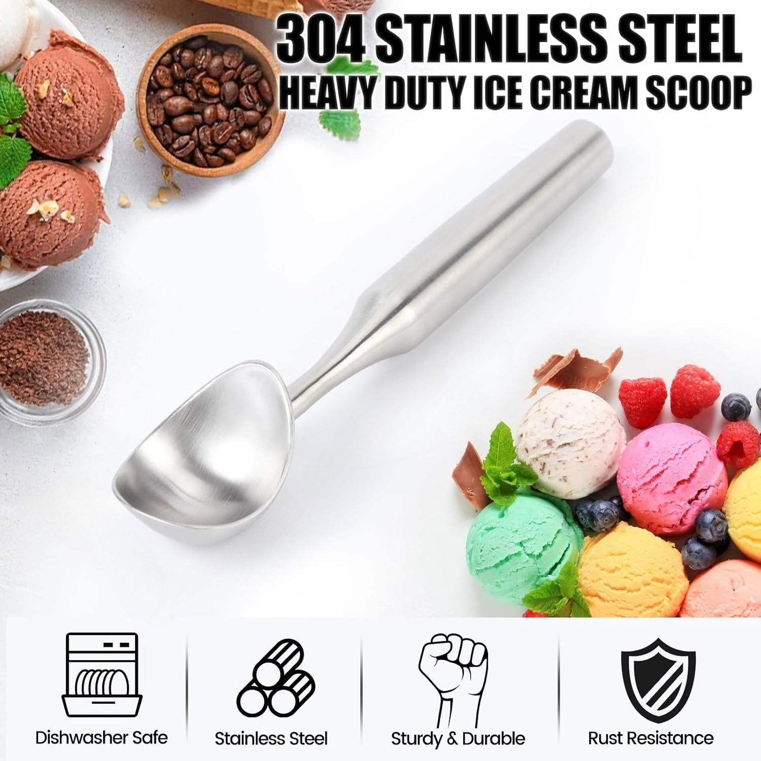 304 Stainless Steel Ice Cream  – обзор и цена Ice Pick Pick