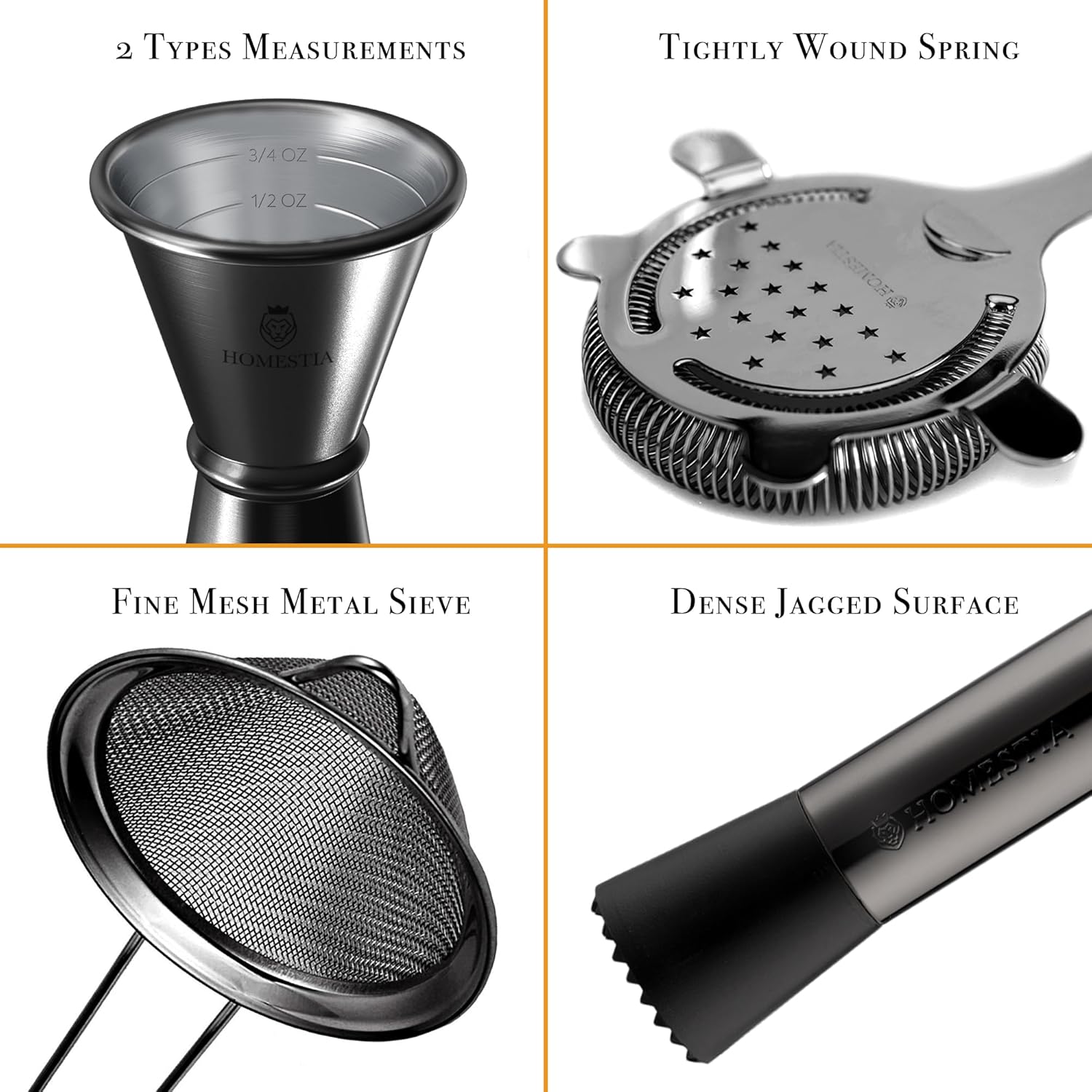 Cocktail Shaker Sets, 12 Pcs S – обзор и цена Boston Shaker Set