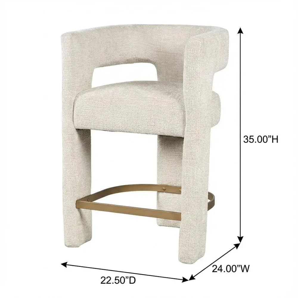Gwen Natural Upholstered Count – обзор и цена Home Bar Seating