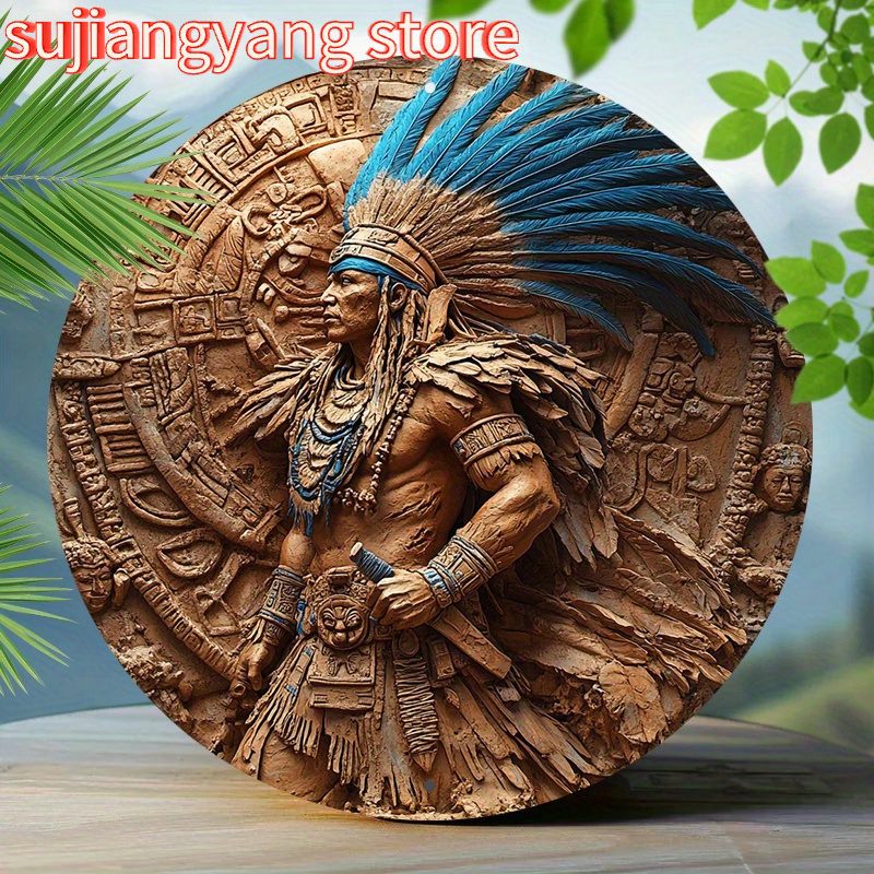 1pc Aztec Warrior 8-Inch Round – обзор и цена Home Bar Cafe