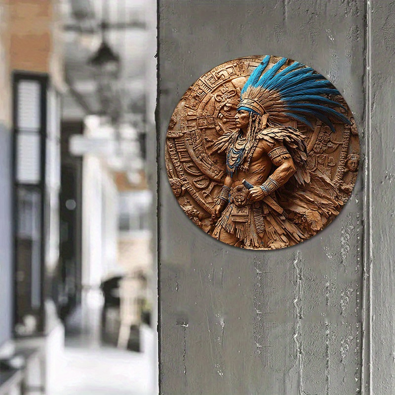 1pc Aztec Warrior 8-Inch Round – обзор и цена Home Bar Cafe