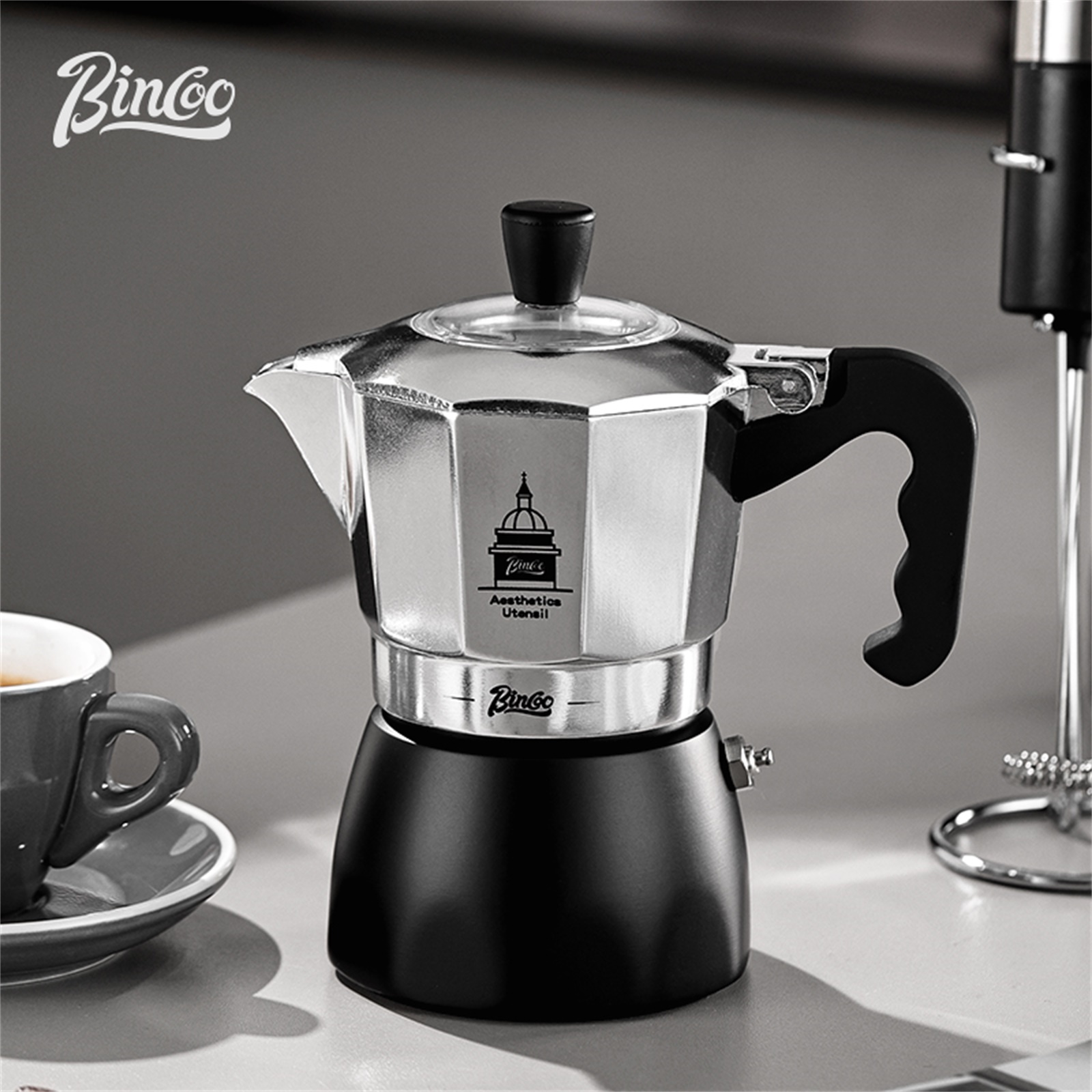 BINCOO Double Valve Moka Pot，E – обзор и цена Home Barista