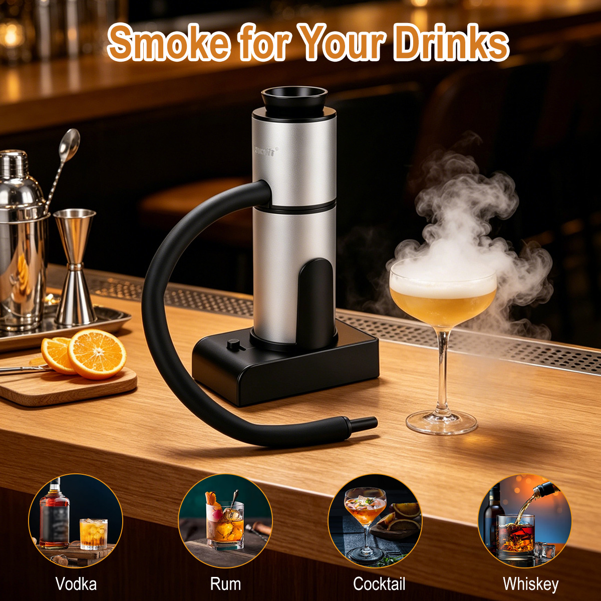 BORUiT SK303 Portable Food Col – обзор и цена Smoking Gun Kit