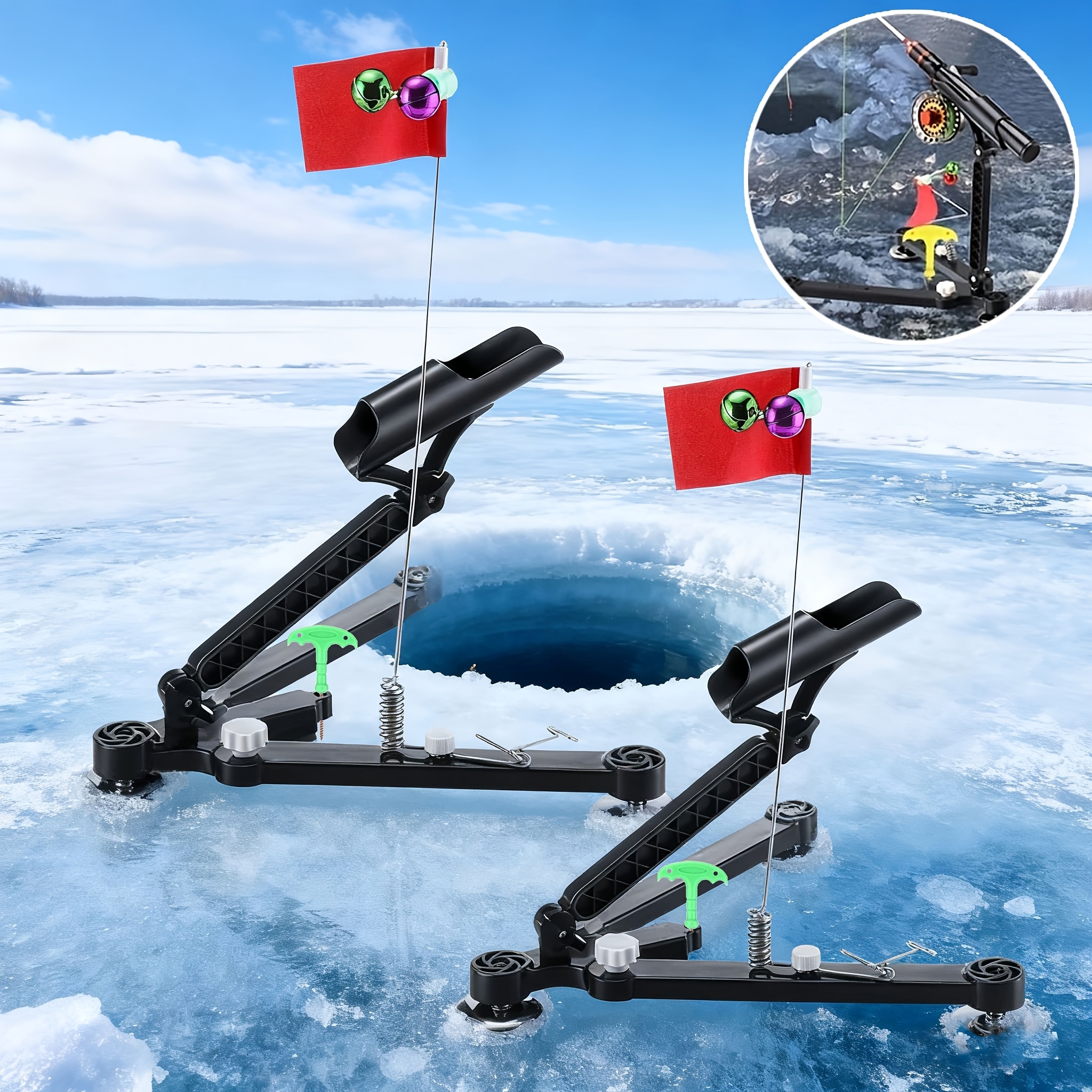 Foldable Ice Fishing Rod Holde – обзор и цена Ice Pick Pick