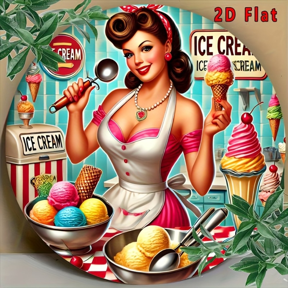 2D Flat 1pc, Round Ice Cream S – обзор и цена Home Bar And Kitchen
