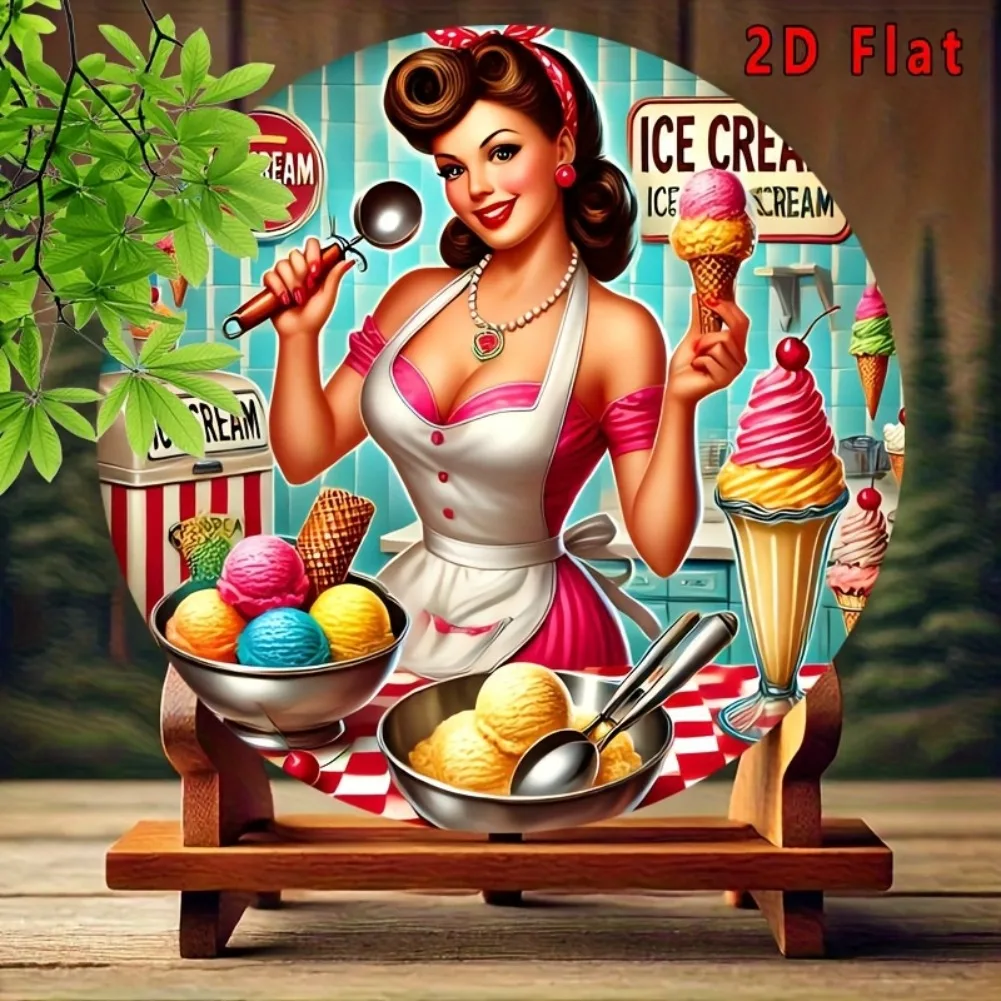 2D Flat 1pc, Round Ice Cream S – обзор и цена Home Bar And Kitchen