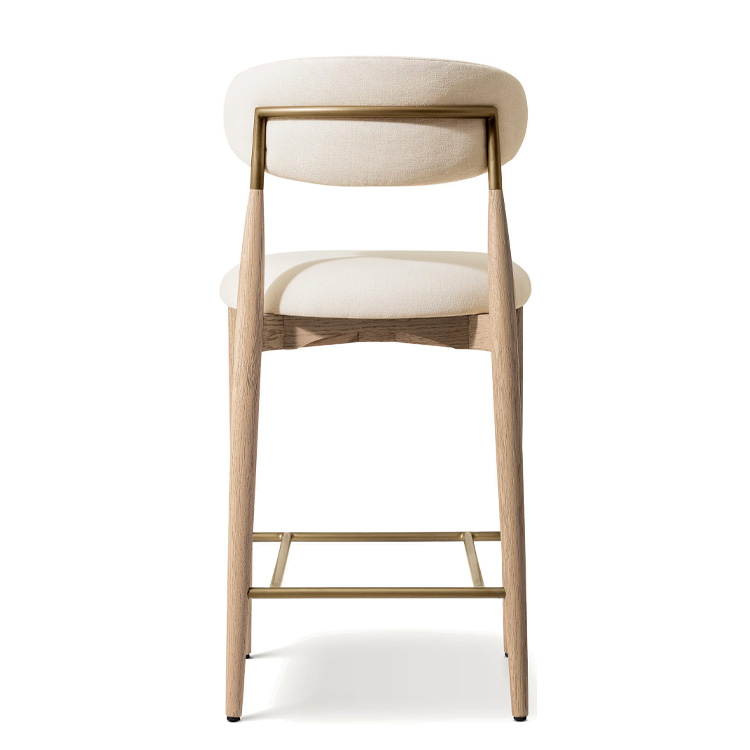 New Style Nordic Fabric Wood C – обзор и цена Home Bar Stools