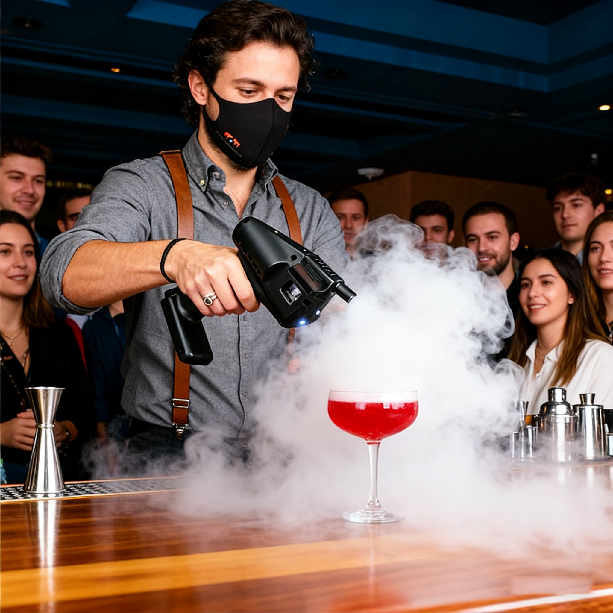 Cocktail Smoke Bubble Gun - US – обзор и цена Smoking Gun Kit
