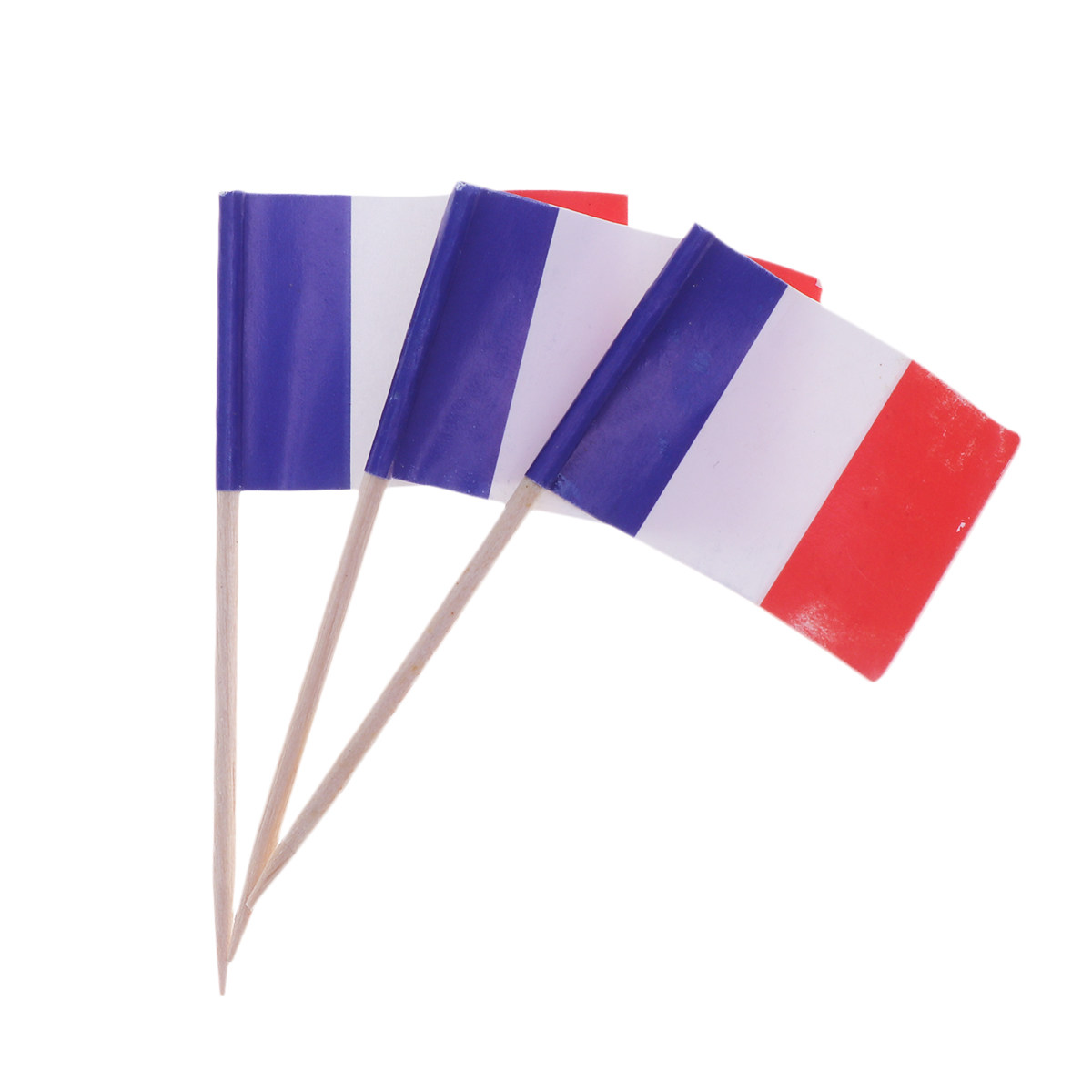 100Pcs French Flag Cake Picks  – обзор и цена Ice Pick Pick