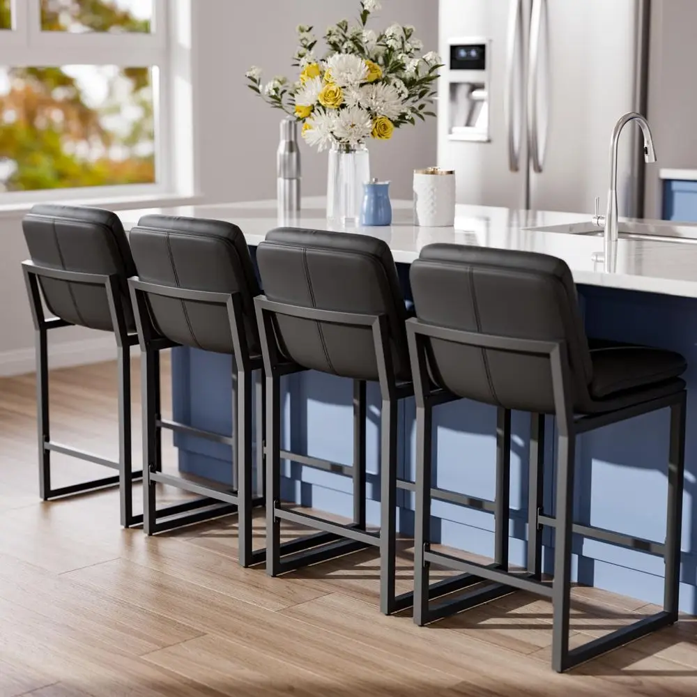 Bar Stools Set of 4, Island Ch – обзор и цена Home Bar Stools