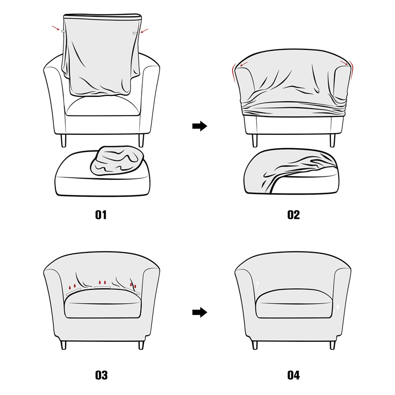 Solid Color Club Armchair Cove – обзор и цена Home Bar Seating