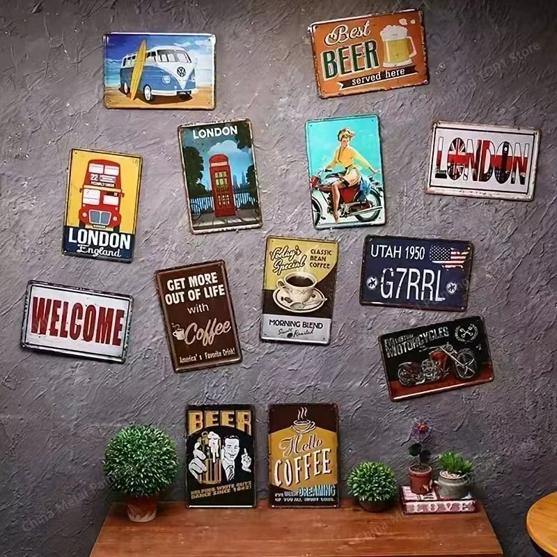 NANDEZ Metal Tin Sign Sexy Hot – обзор и цена Home Bar Cafe