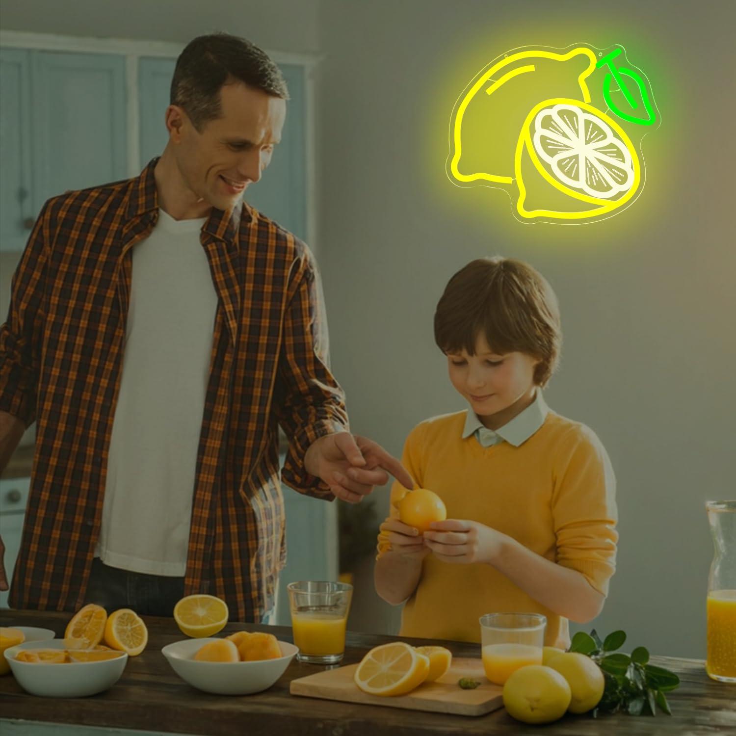 Lemon Neon Sign Dimmable LED L – обзор и цена Home Bar And Kitchen