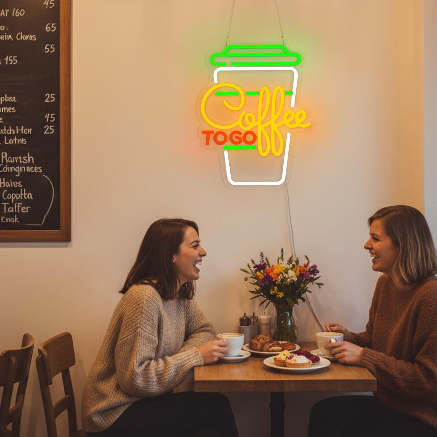 Coffee Neon Sign USB Dimmable  – обзор и цена Home Bar And Kitchen