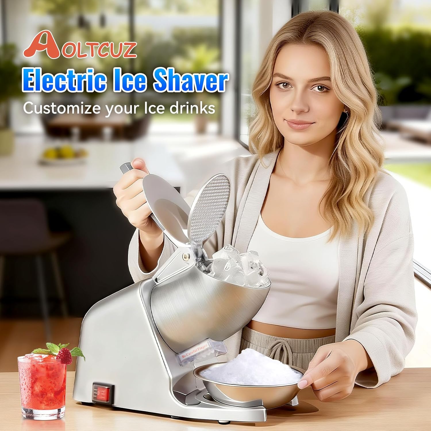 186lbs/h Dual Blade Ice Shaver – обзор и цена Ice Pick Pick