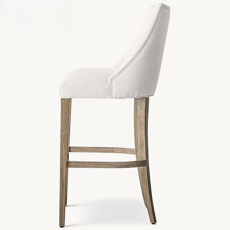 Light luxury solid wood bar ch – обзор и цена Home Bar Stools