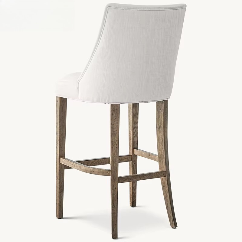 Light luxury solid wood bar ch – обзор и цена Home Bar Stools