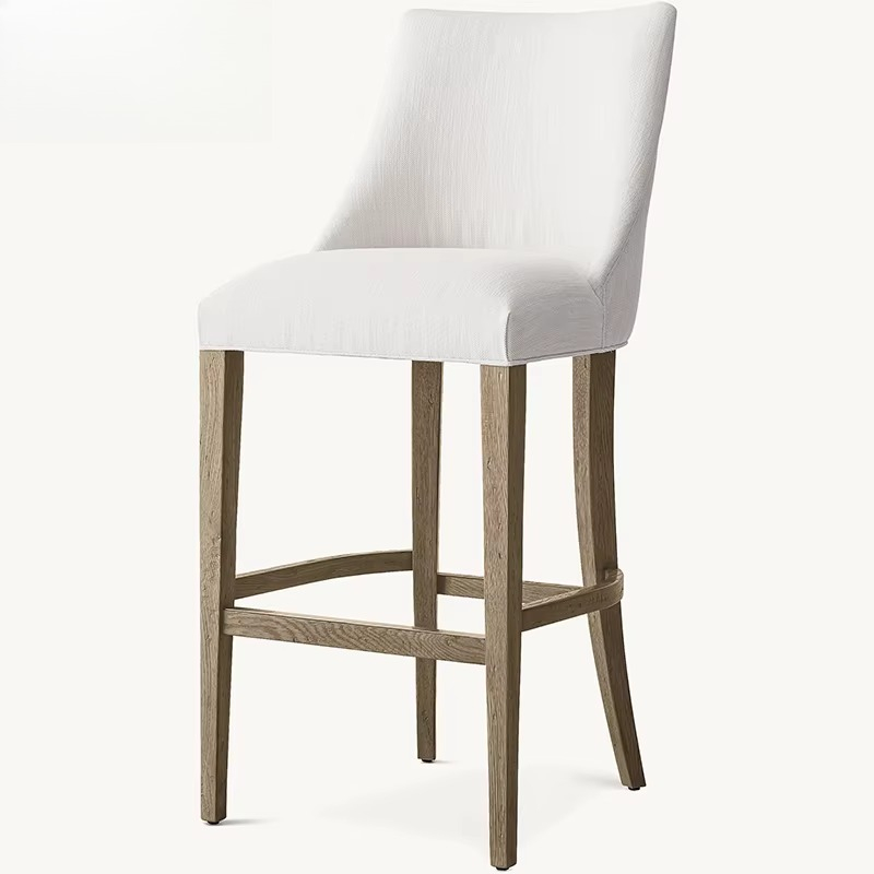 Light luxury solid wood bar ch – обзор и цена Home Bar Stools