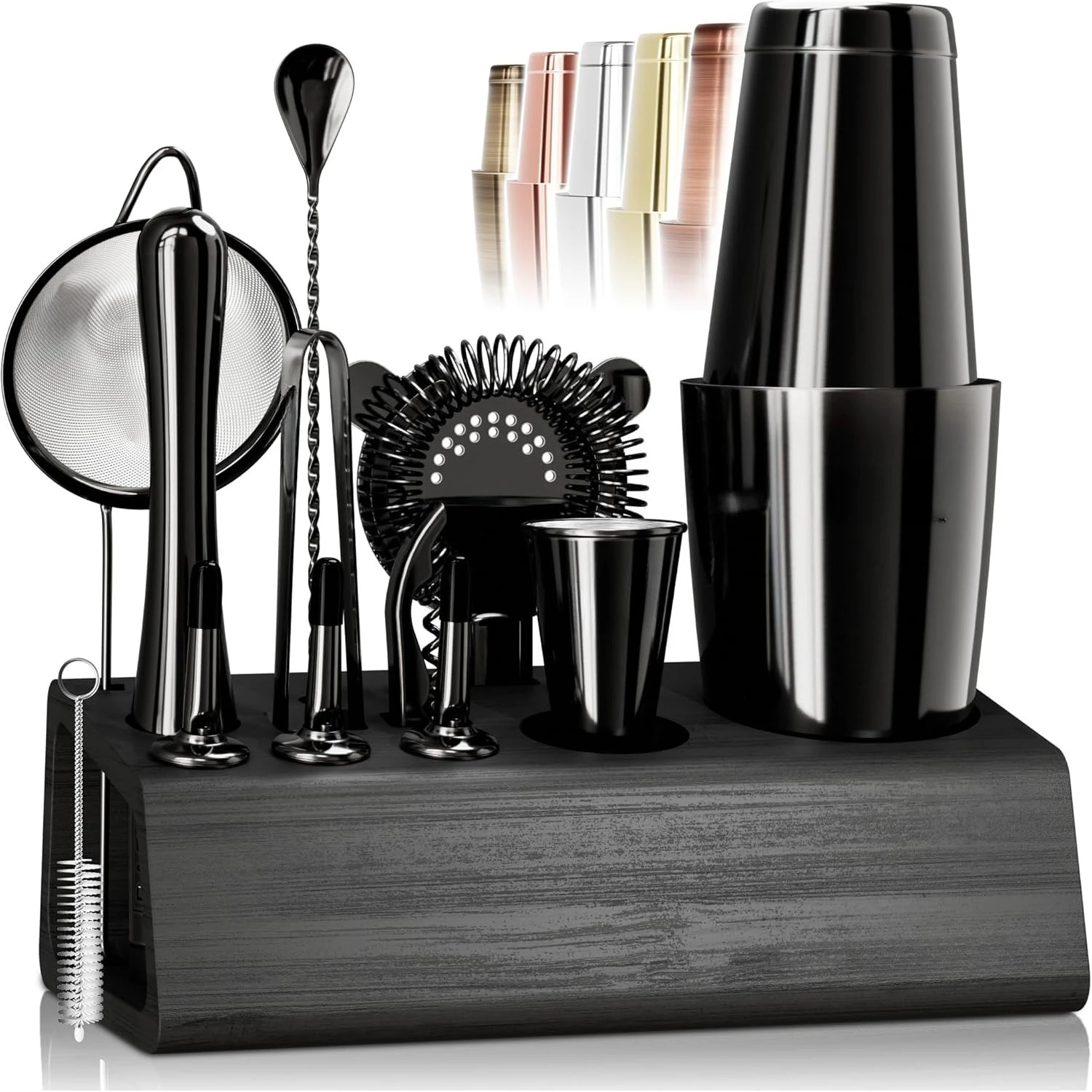 14Pcs Cocktail Shaker Set 28oz – обзор и цена Boston Shaker Set