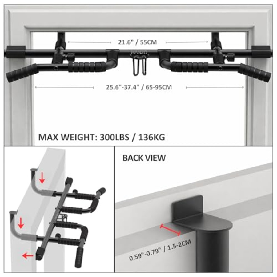 Doorway Pull Up Bar Set with S – обзор и цена Home Bar Setup