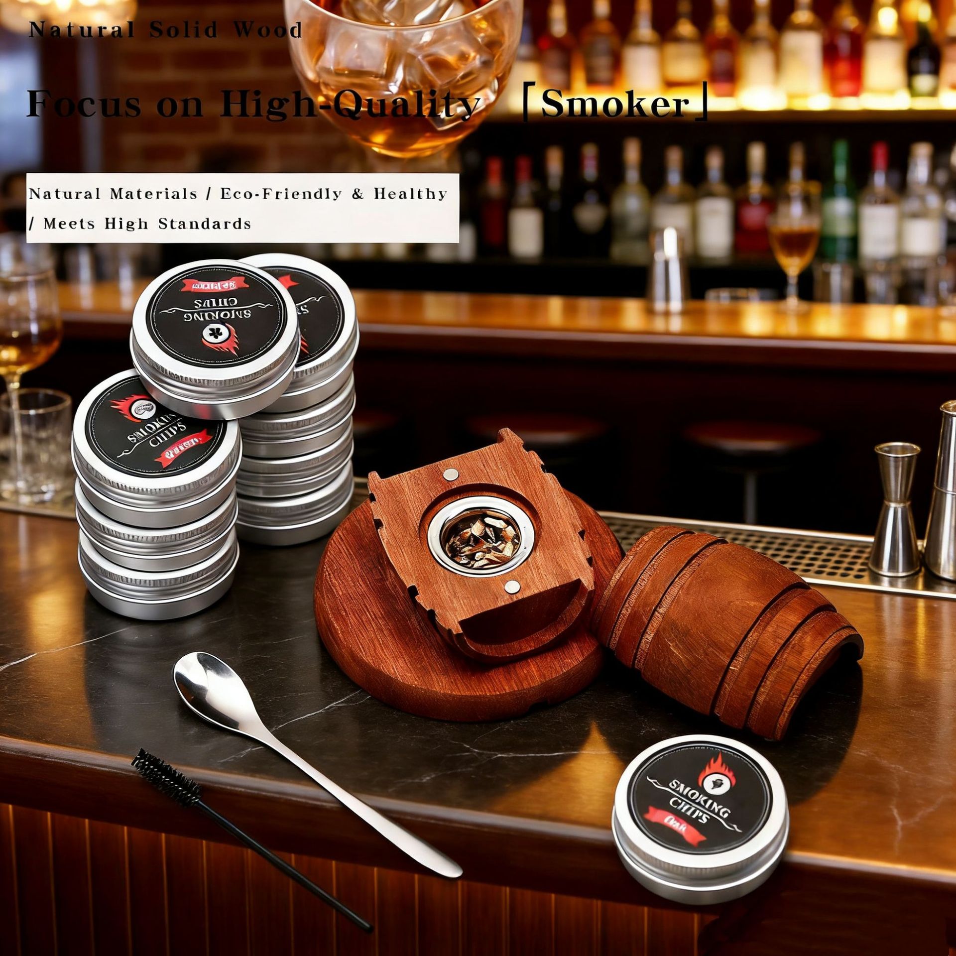 Whisky Smoking Kit, Oak Smoker – обзор и цена Smoking Gun Kit