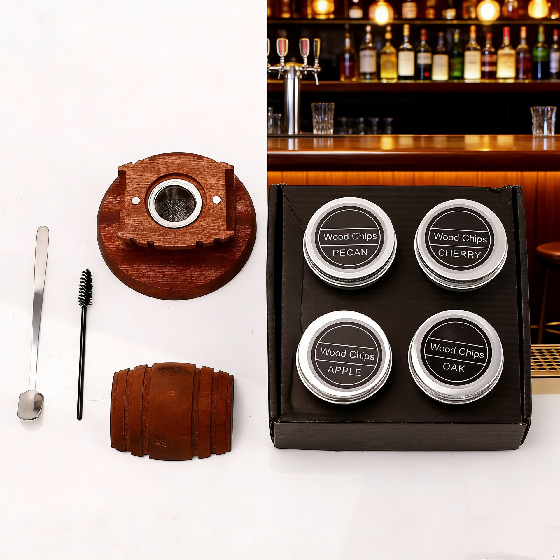 Whisky Smoking Kit, Oak Smoker – обзор и цена Smoking Gun Kit