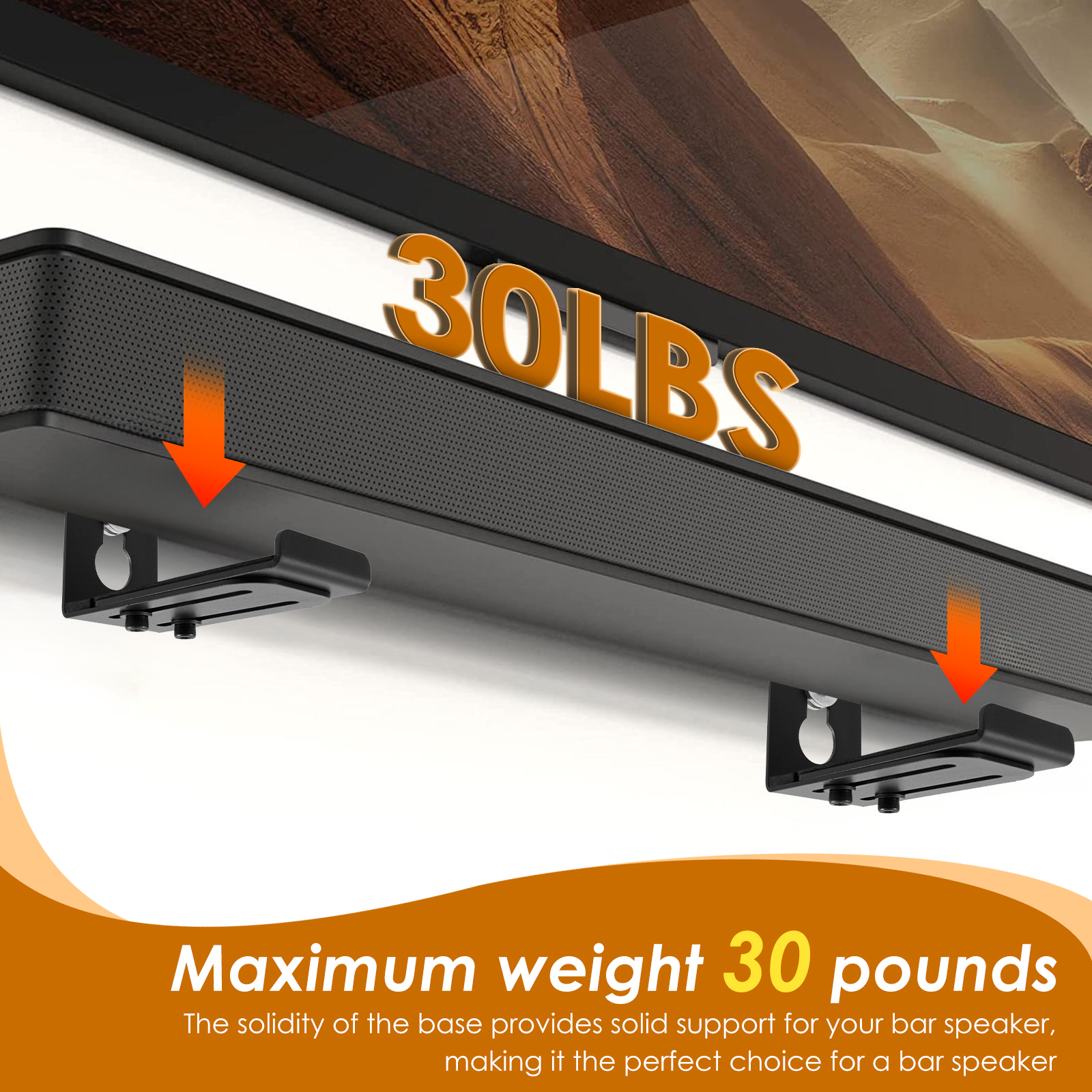 2Pcs Soundbar Speaker Stands W – обзор и цена Home Bar Setup