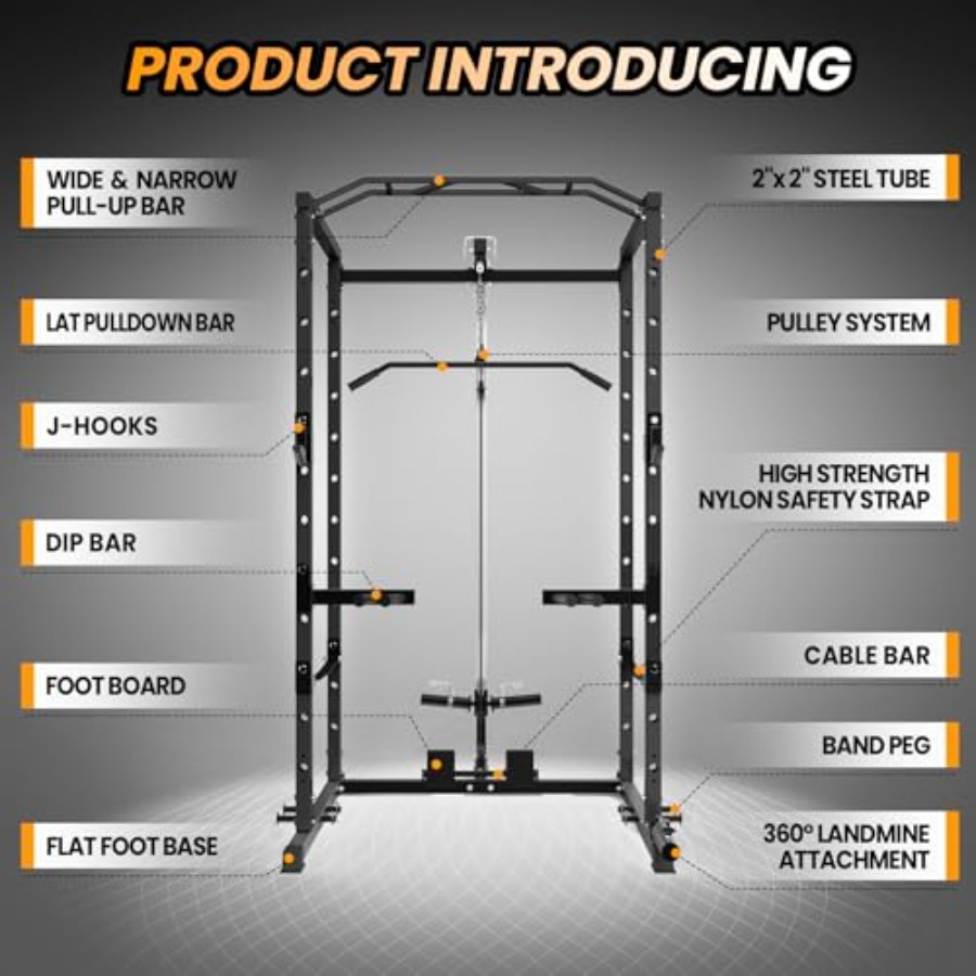 Home Gym Power Cage Heavy-Duty – обзор и цена Home Bar And Gym