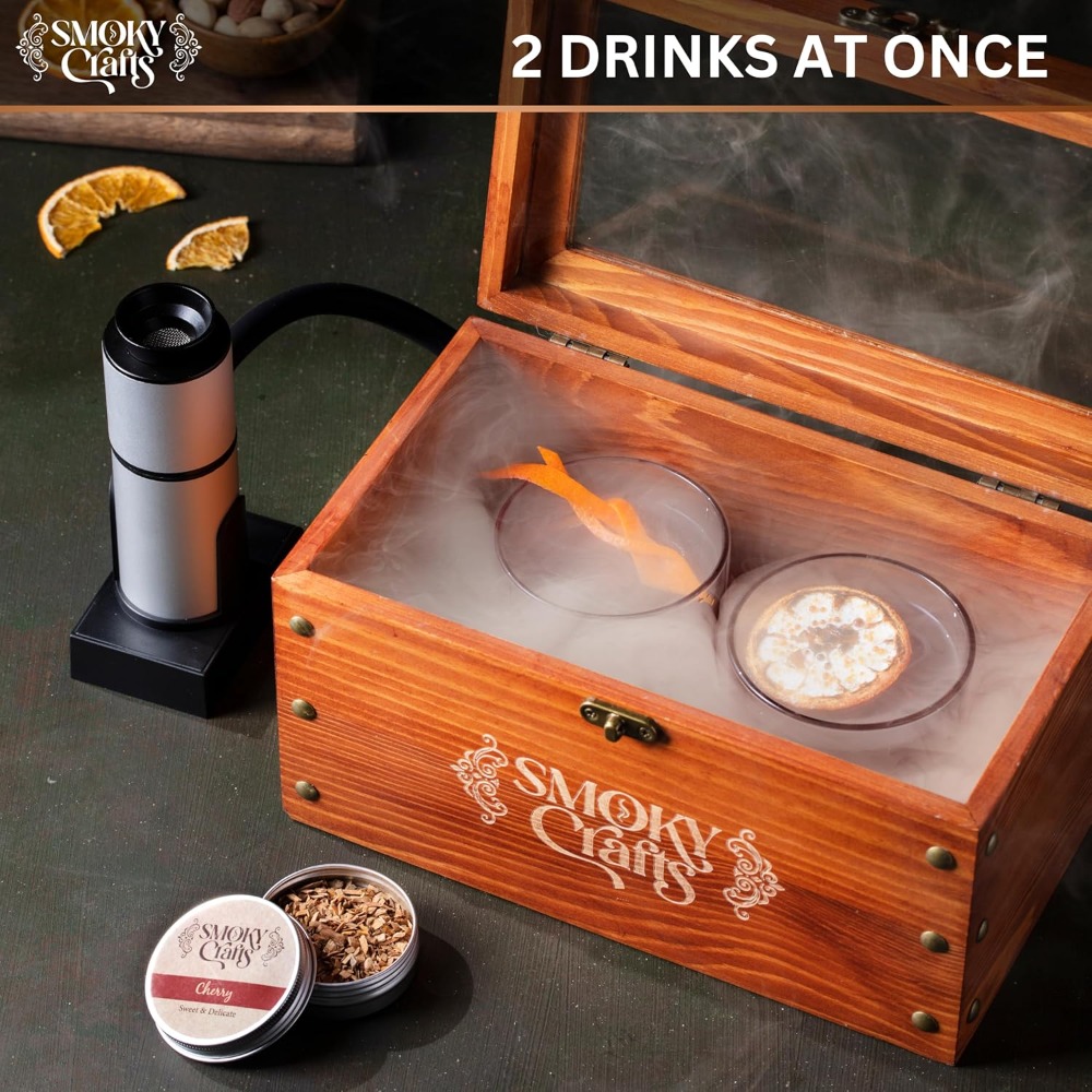 Whiskey Smoker Kit with Smoke  – обзор и цена Smoking Gun Kit