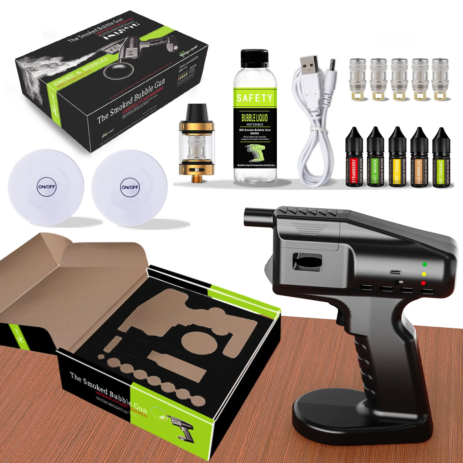Electric USB Flavour Blaster F – обзор и цена Smoking Gun Kit