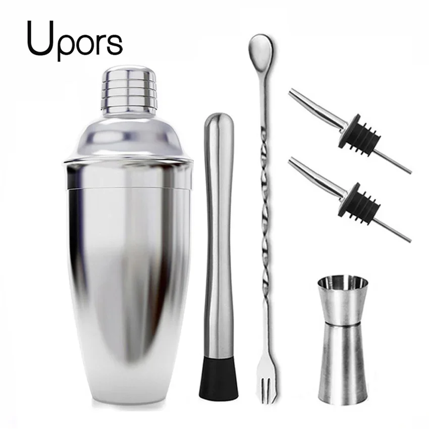 UPORS Stainless Steel Cocktail – обзор и цена Boston Shaker Set