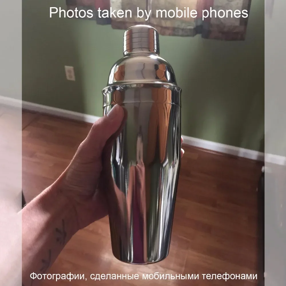 UPORS Stainless Steel Cocktail – обзор и цена Boston Shaker Set